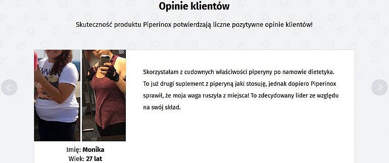 Fałszywa opinia o Piperinox